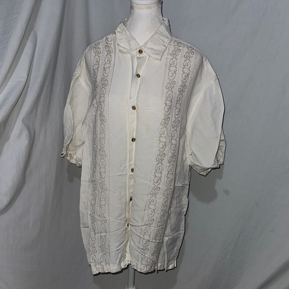 vintage Cubavera button down shirt size xxl